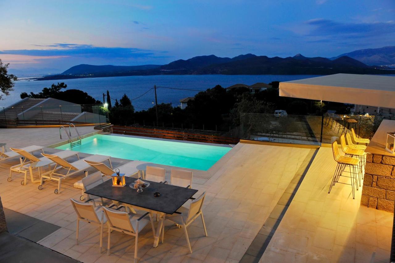 Ionian Stone Luxury Villa Nikiana Exterior foto