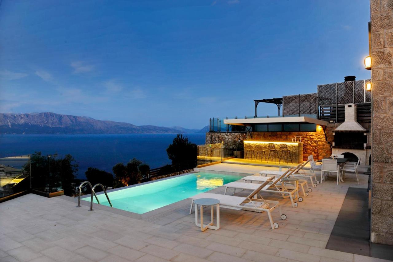 Ionian Stone Luxury Villa Nikiana Exterior foto
