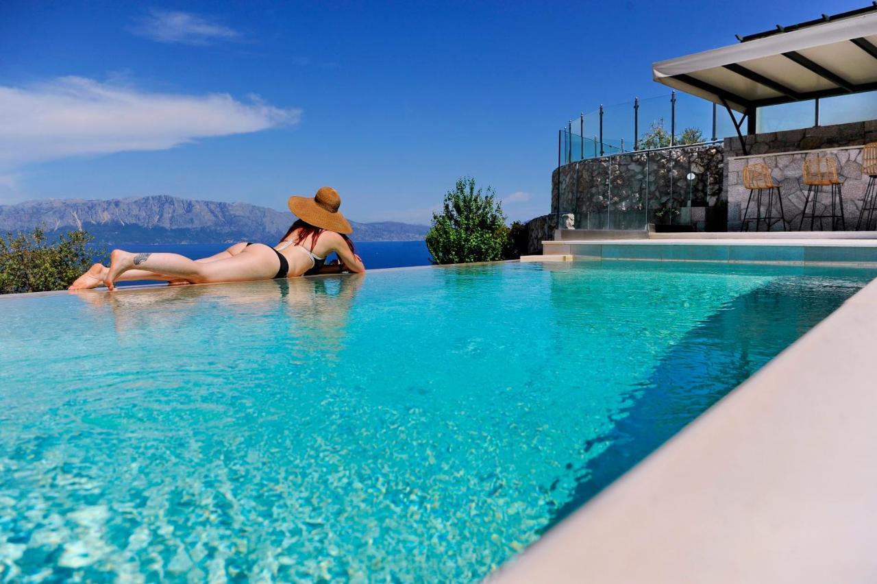 Ionian Stone Luxury Villa Nikiana Exterior foto