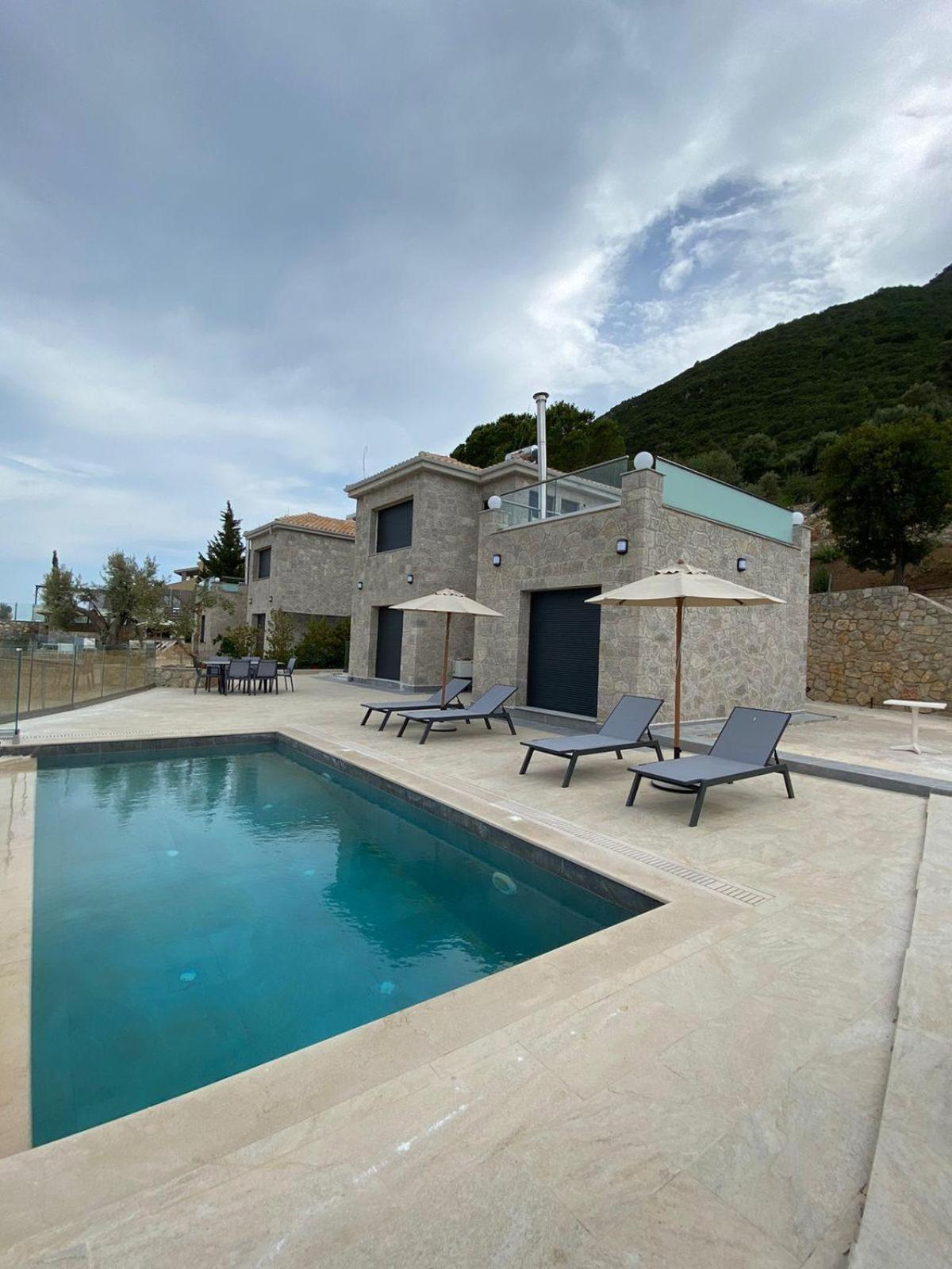 Ionian Stone Luxury Villa Nikiana Exterior foto